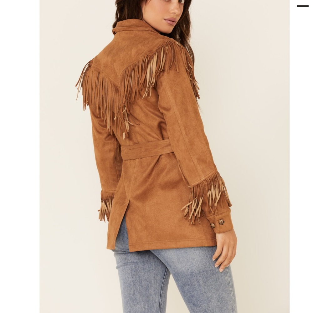 Minkpink We the Free Fringe Jacket - Picture 4 of 10